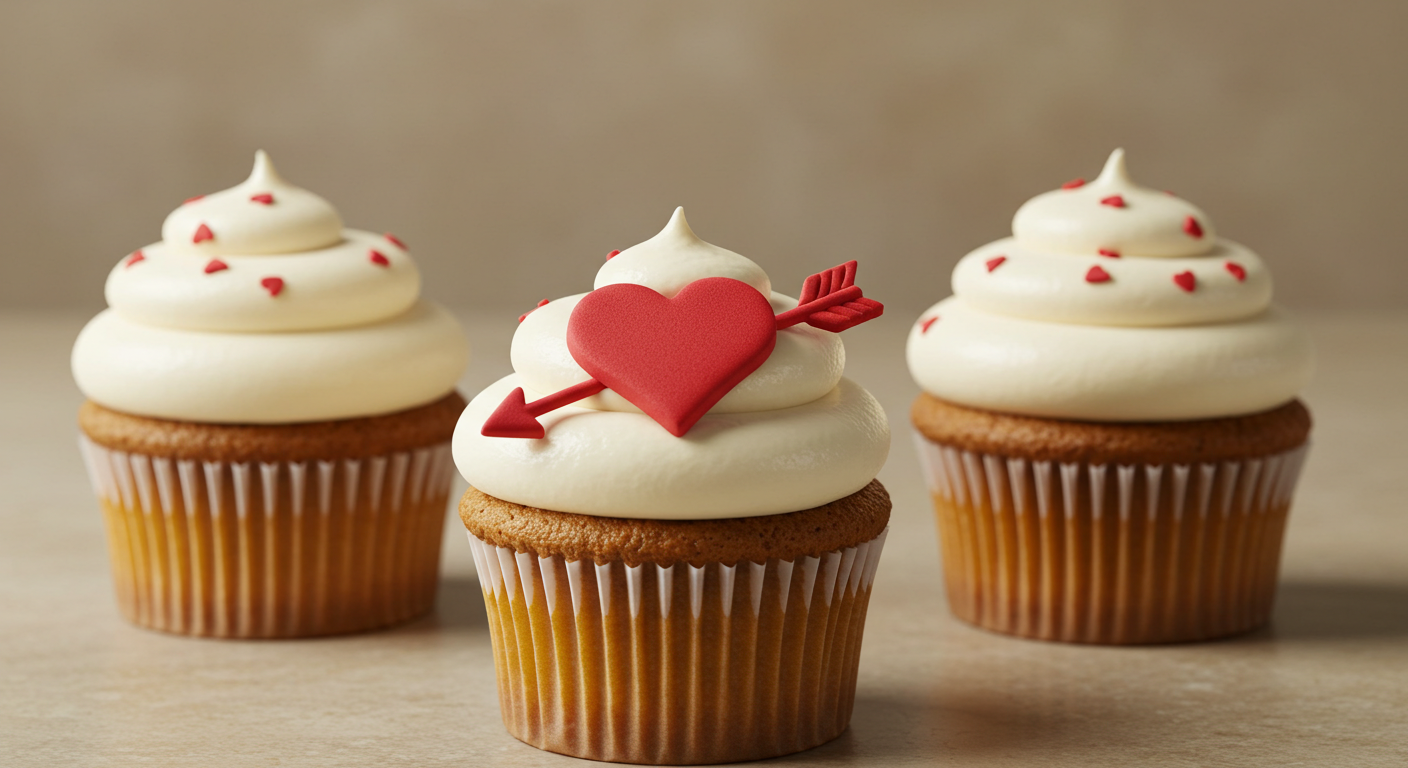 Delicious bow arrow cupcakes recipe with colorful frosting and decorative bow and arrow designs.